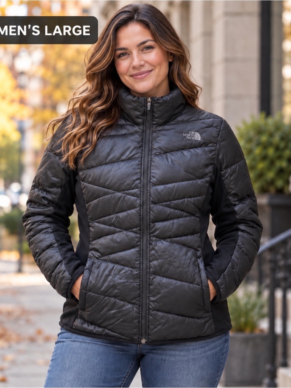 The North Face Women's Black Quilted Puffer Jacket